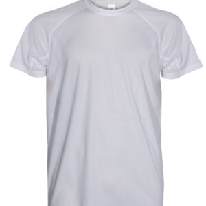Μπλουζάκι πικέ dry fit WHITE
